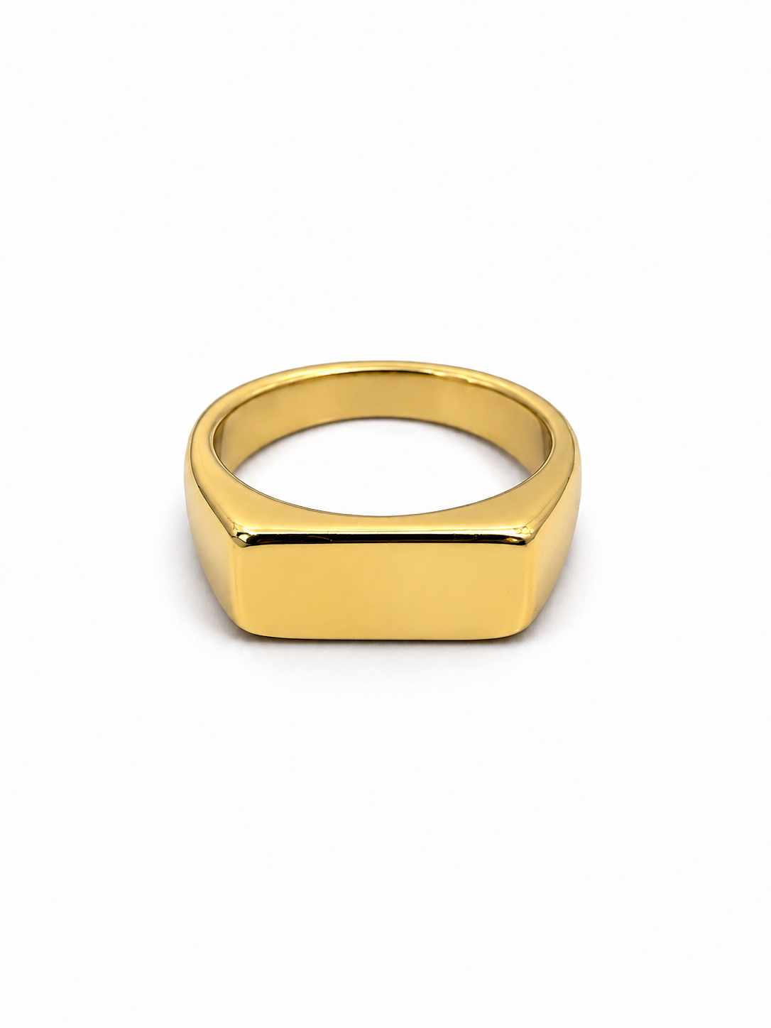 Anel Flat Dourado