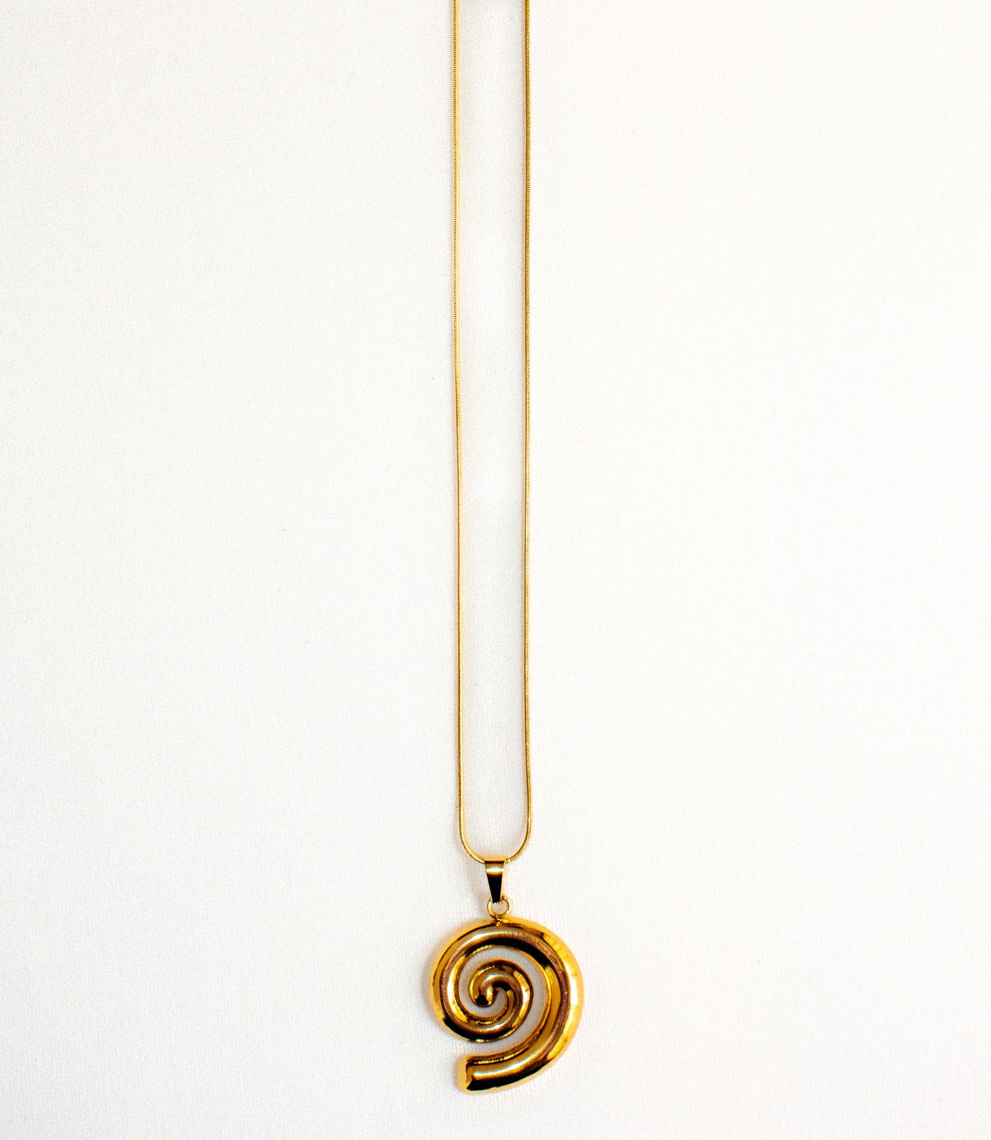 Colar Spiral Dourado