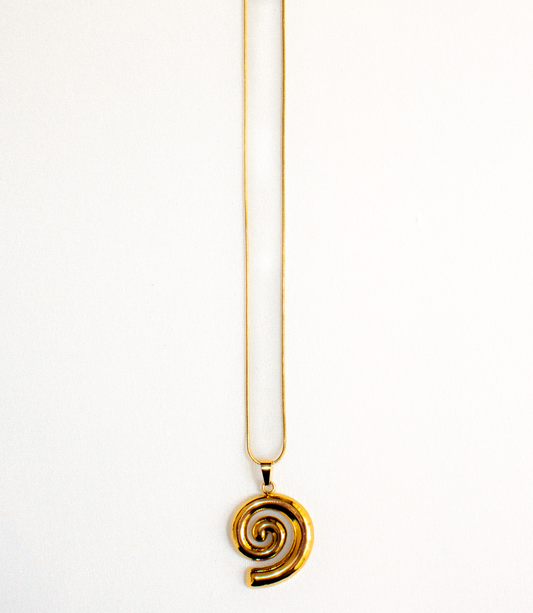 Colar Spiral Dourado