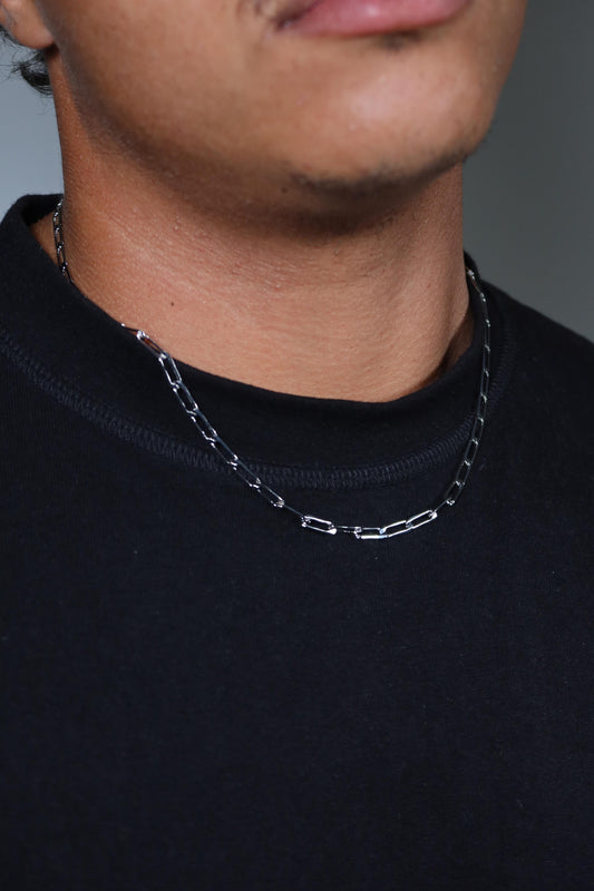 Colar Loop de Aço Inoxidável