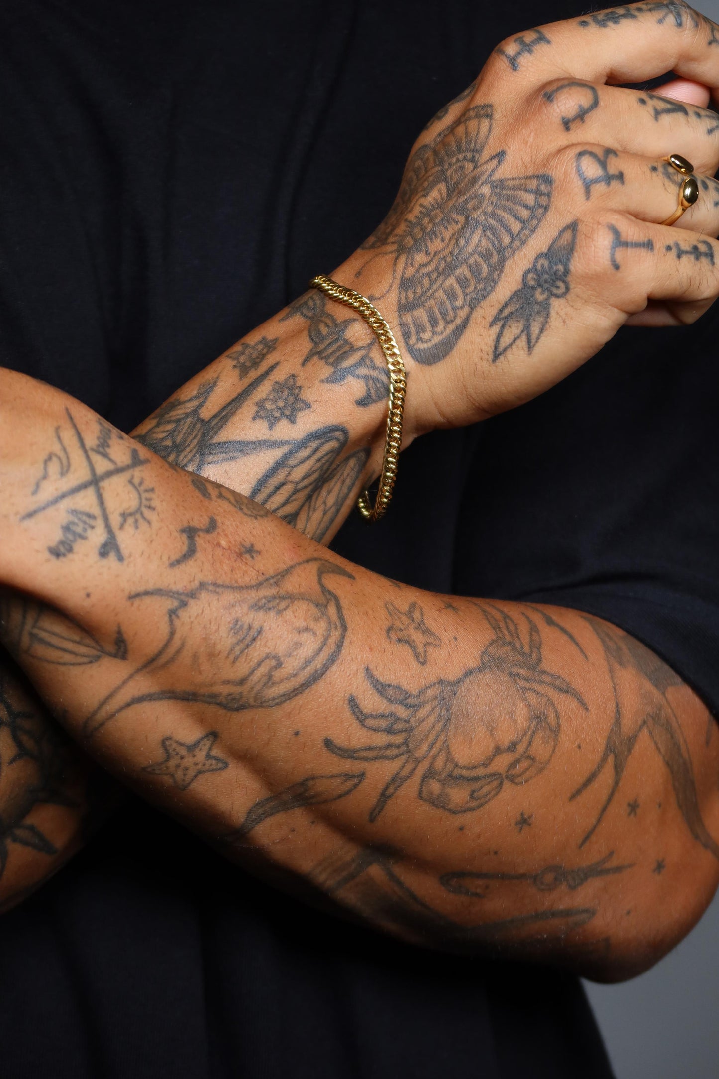 Pulseira Steel de Aço Inoxidável Dourado