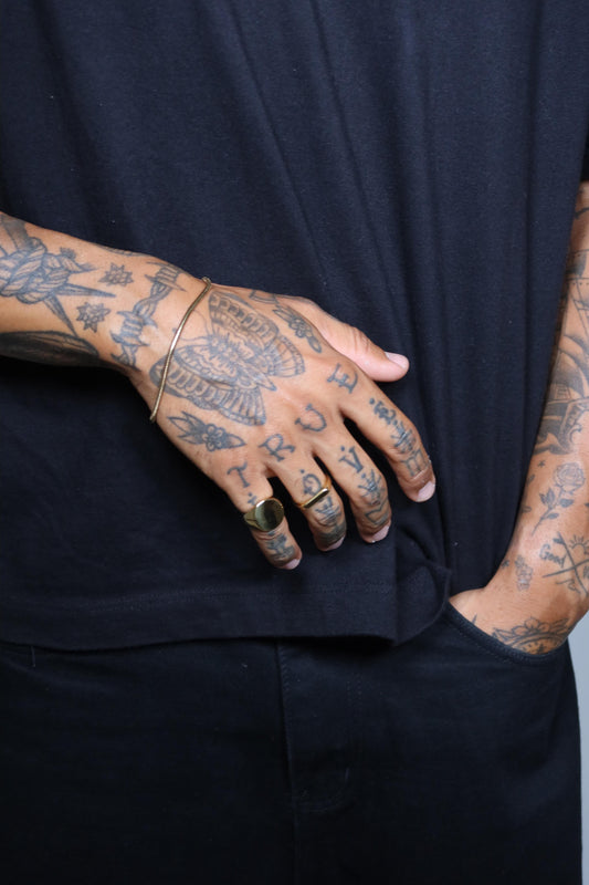 Pulseira Snake Dourada de Aço Inoxidável