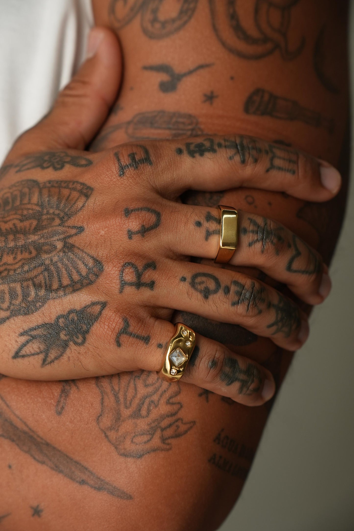 Anel Precious Dourado