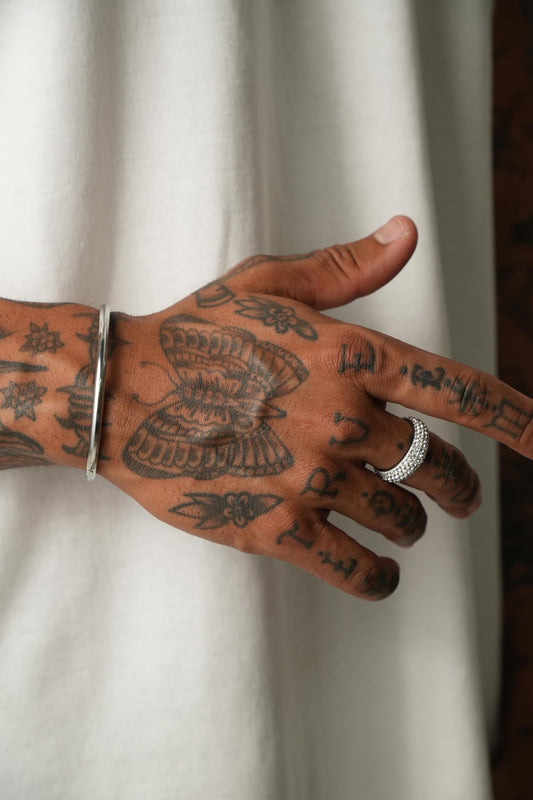 Bracelete Fine de Aço Inoxidável