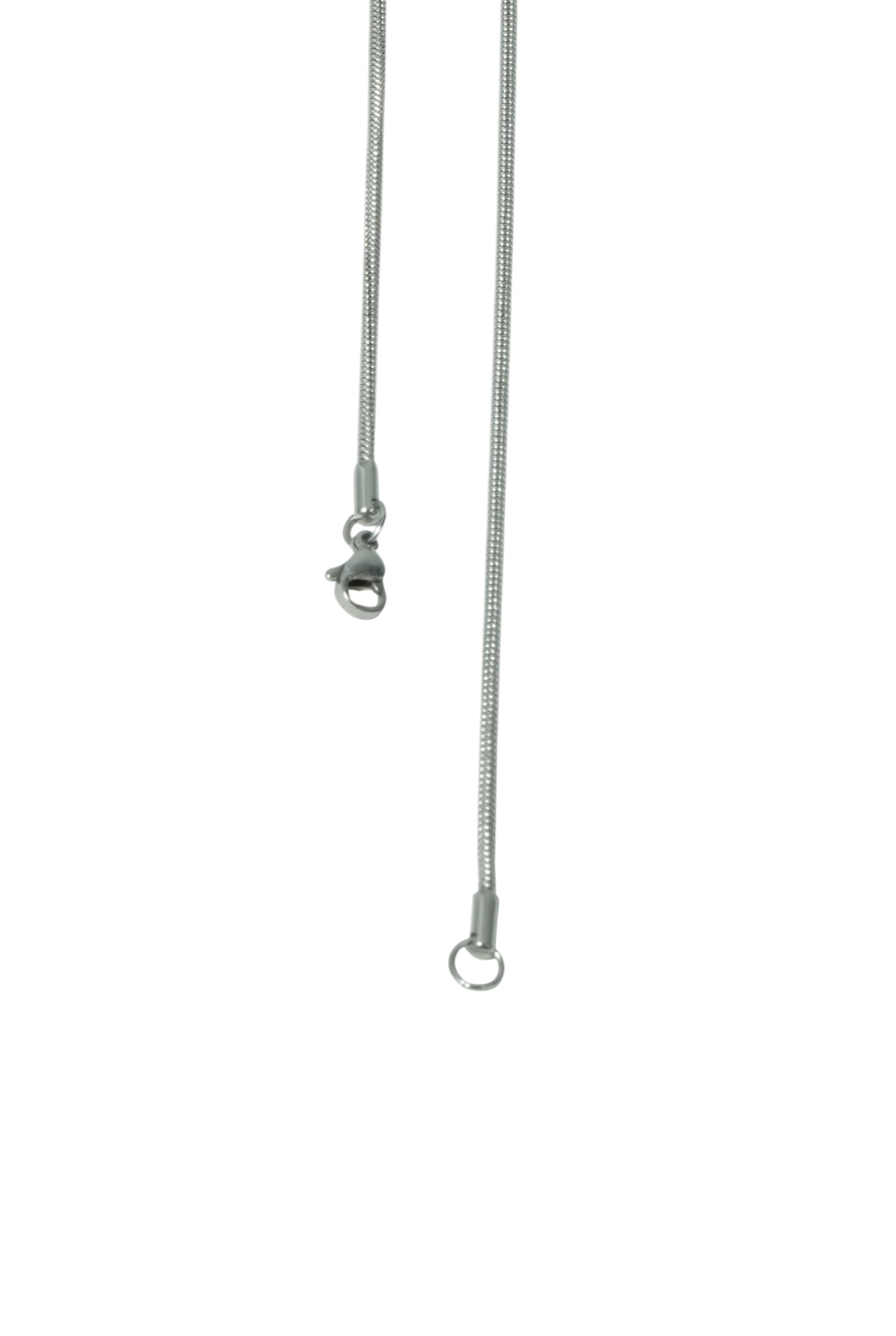 Colar Cross Iced de Aço Inoxidável