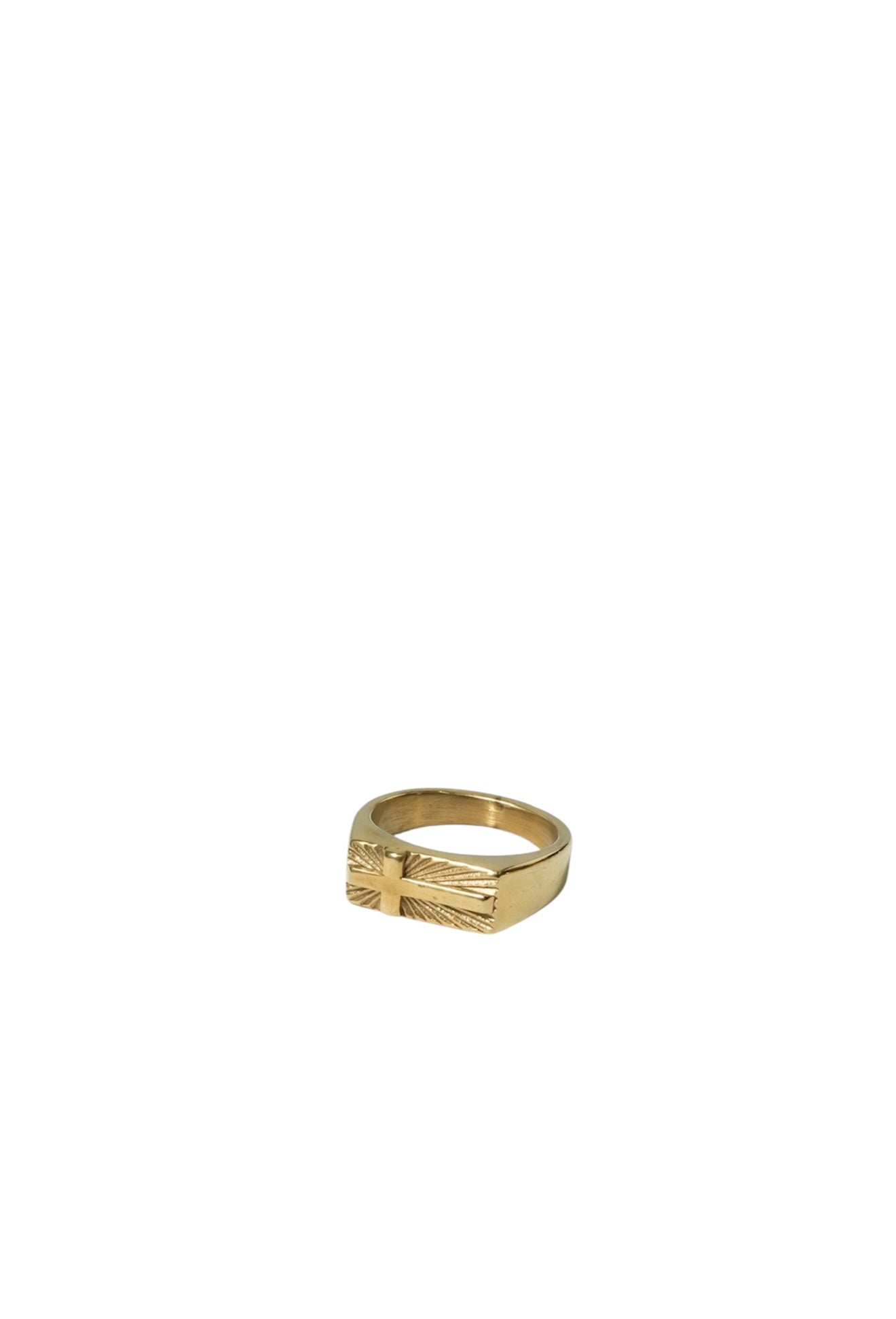 Anel Cross Dourado