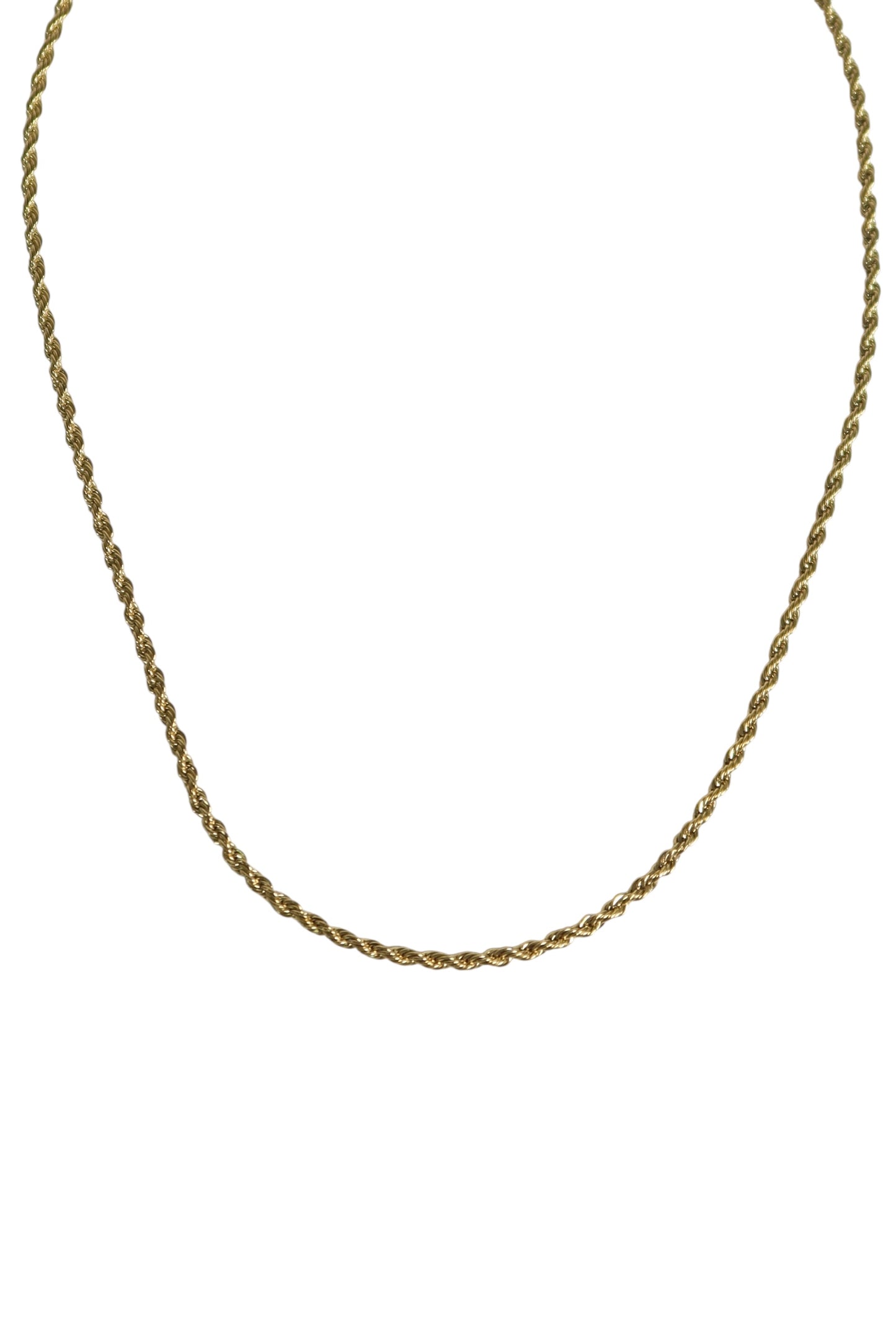 Colar Wave de Aço Inoxidável Dourado