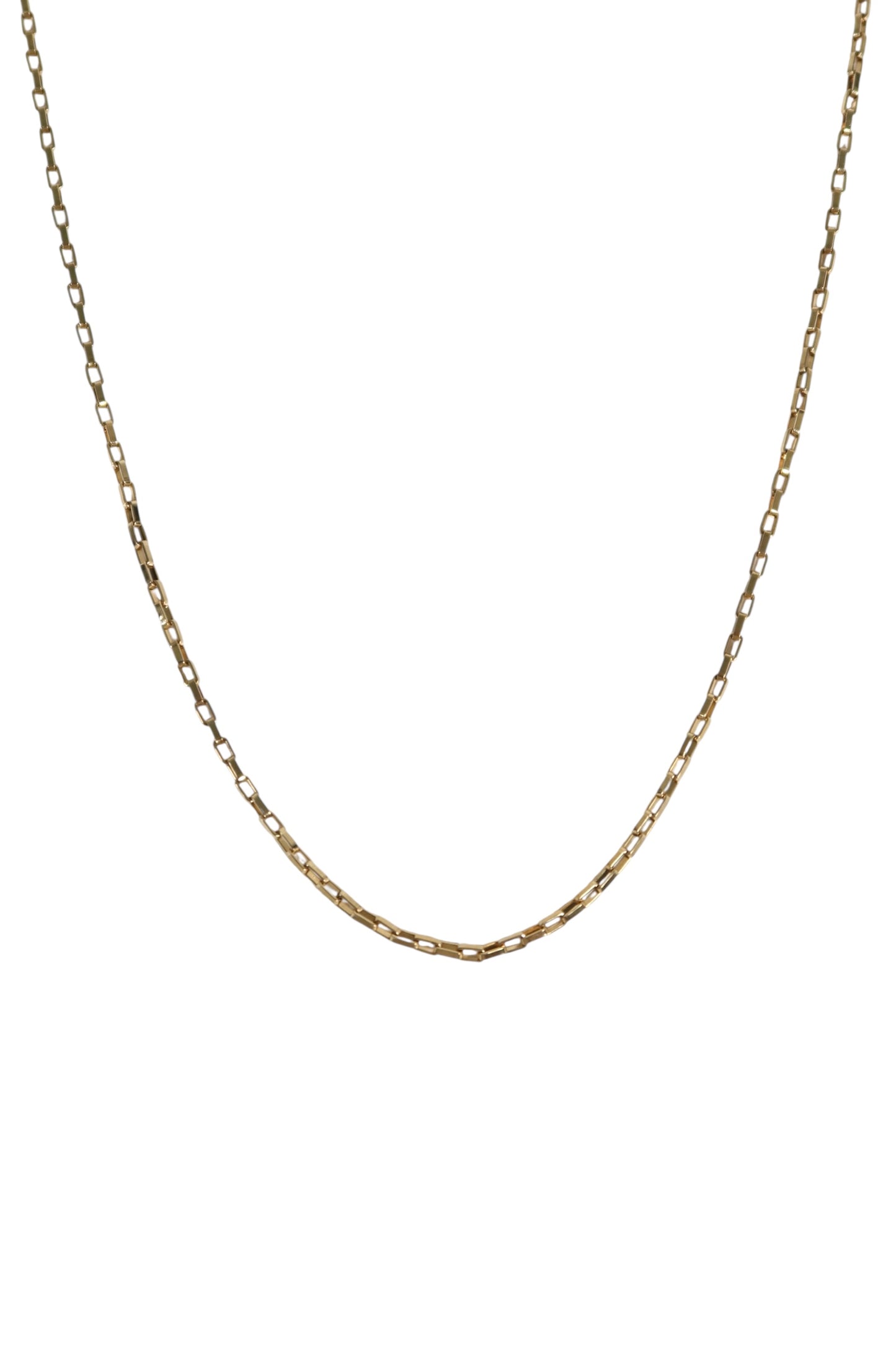 Colar Nexo de Aço Inoxidável Dourado