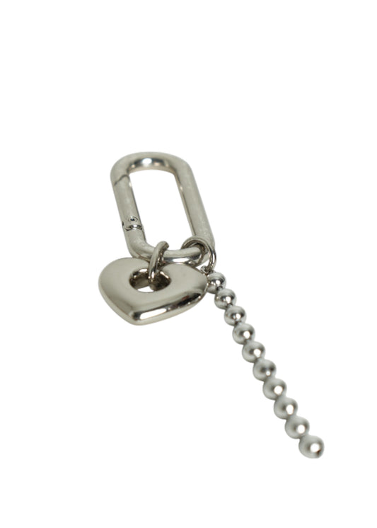 Chaveiro Coração de Aço Inoxidável