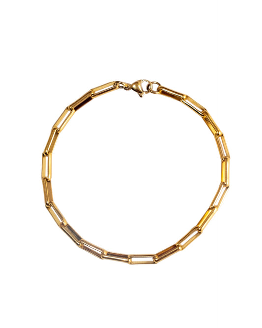 Pulseira Flat Dourada